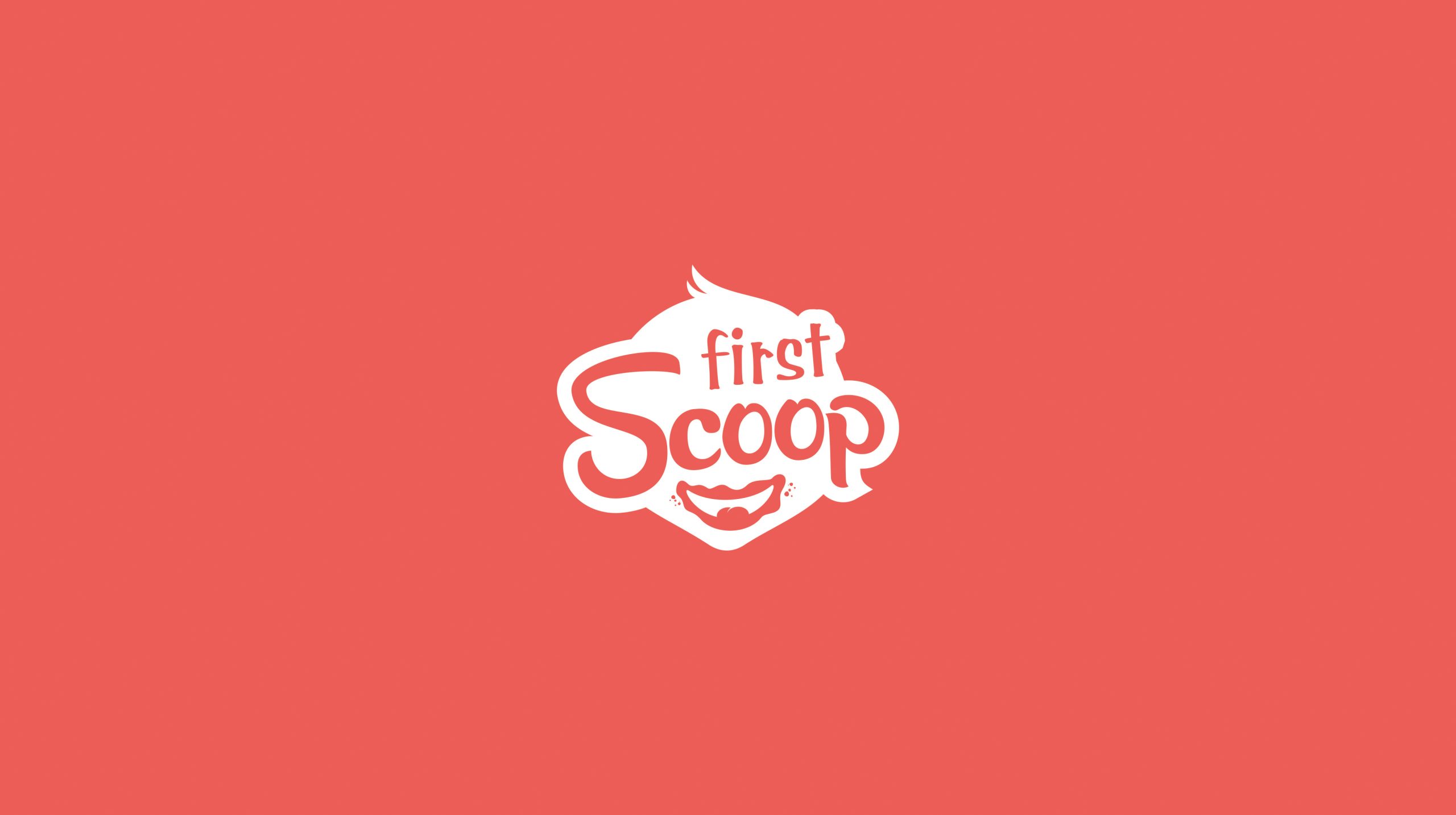 First Scoop Logo Design