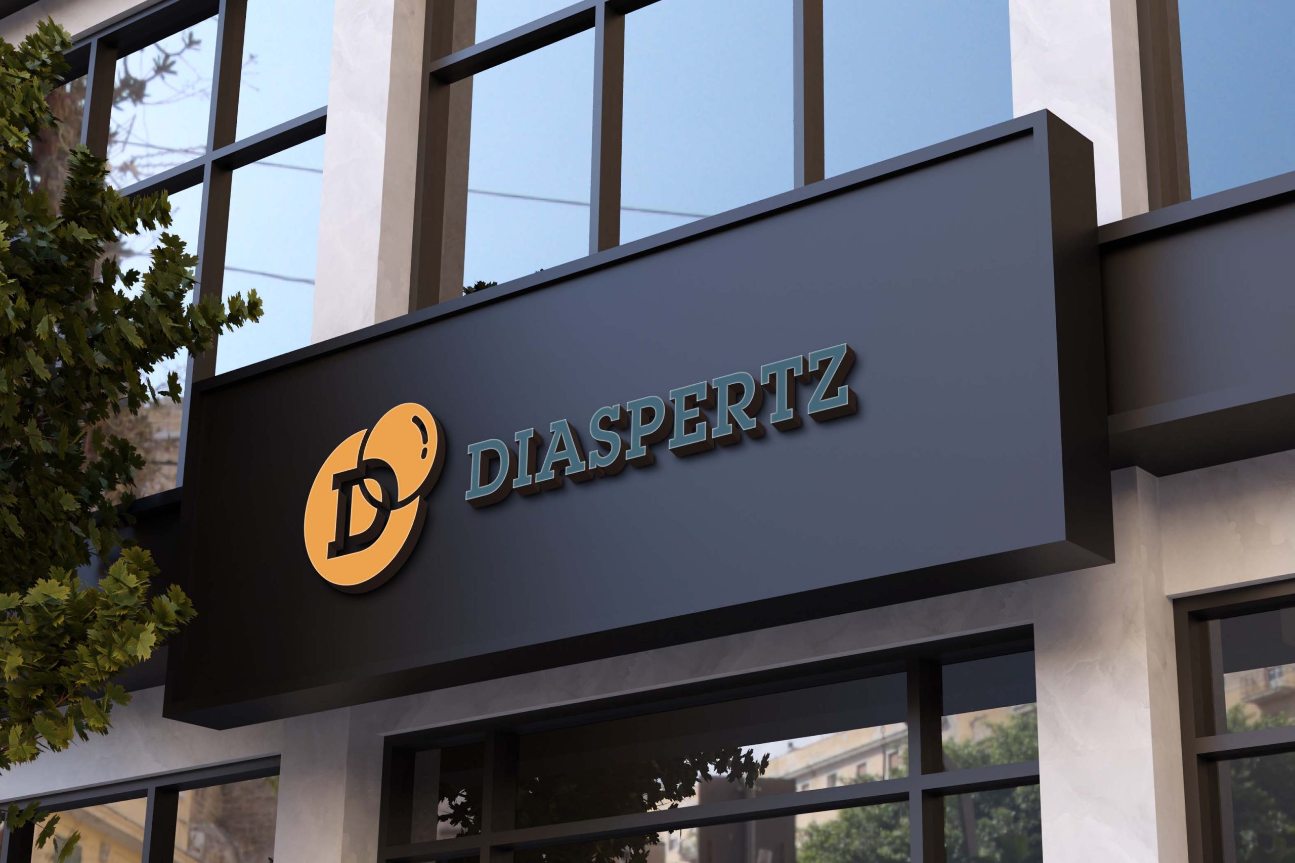Diaspertz Logo Design